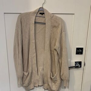 Quince Beige Men's Cardigan